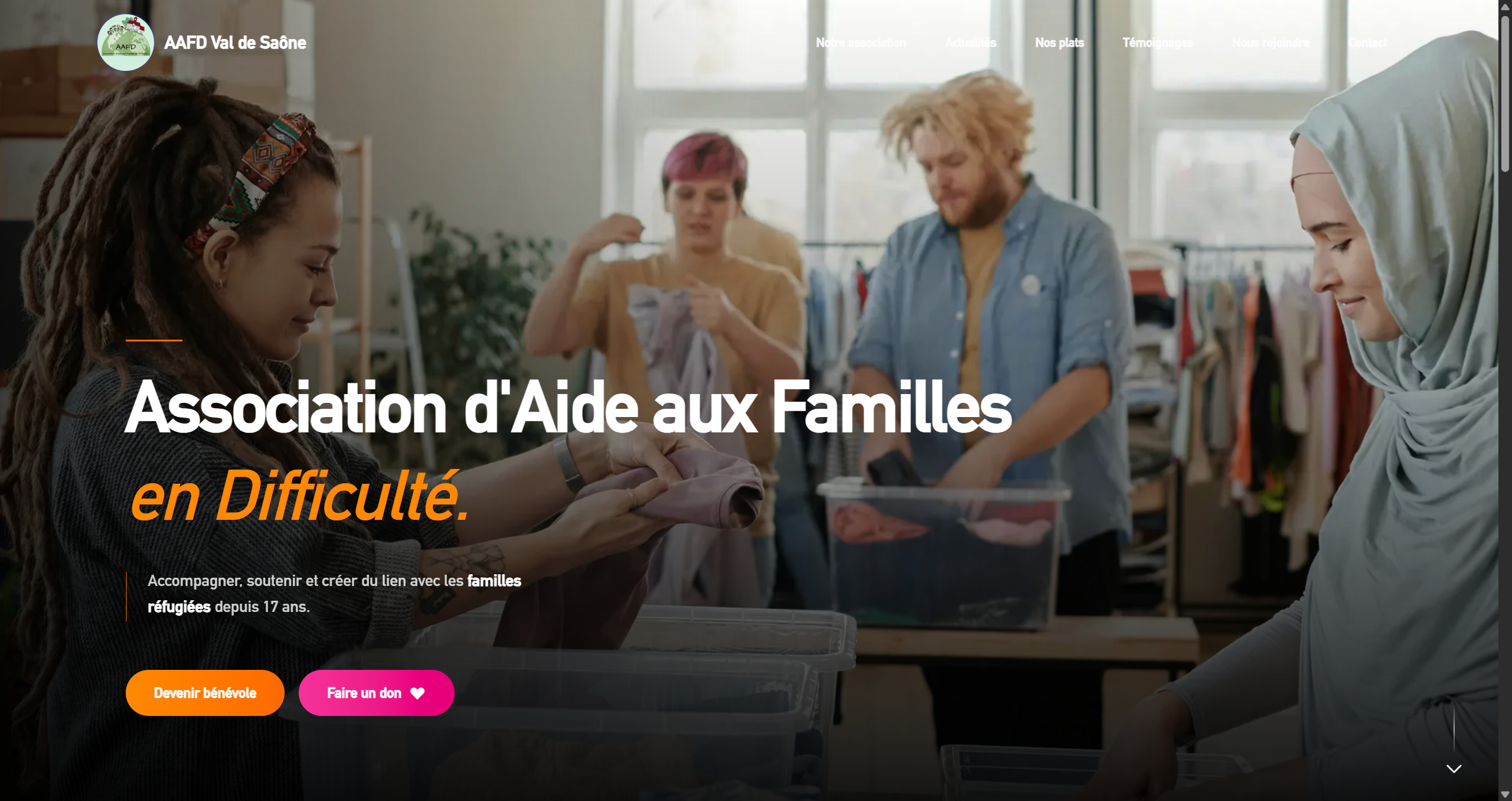 AAFD - Accueil